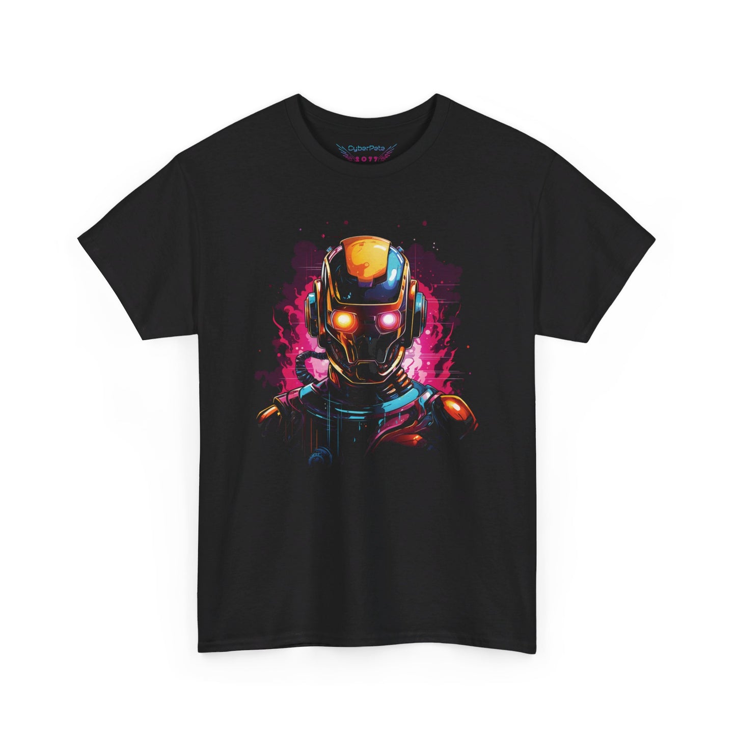 Retrowave Roboter T-Shirt | T-Shirt für 80er Jahre und Roboter Fans
