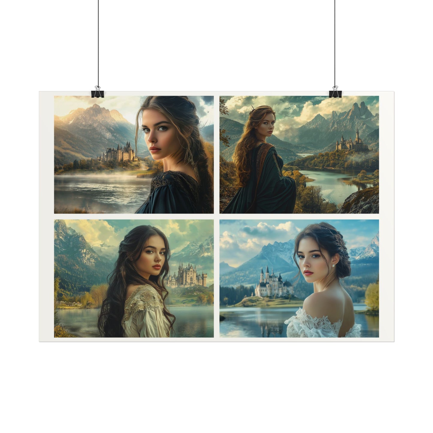 Prinzessinnen Poster | Poster für Fantasy Fans