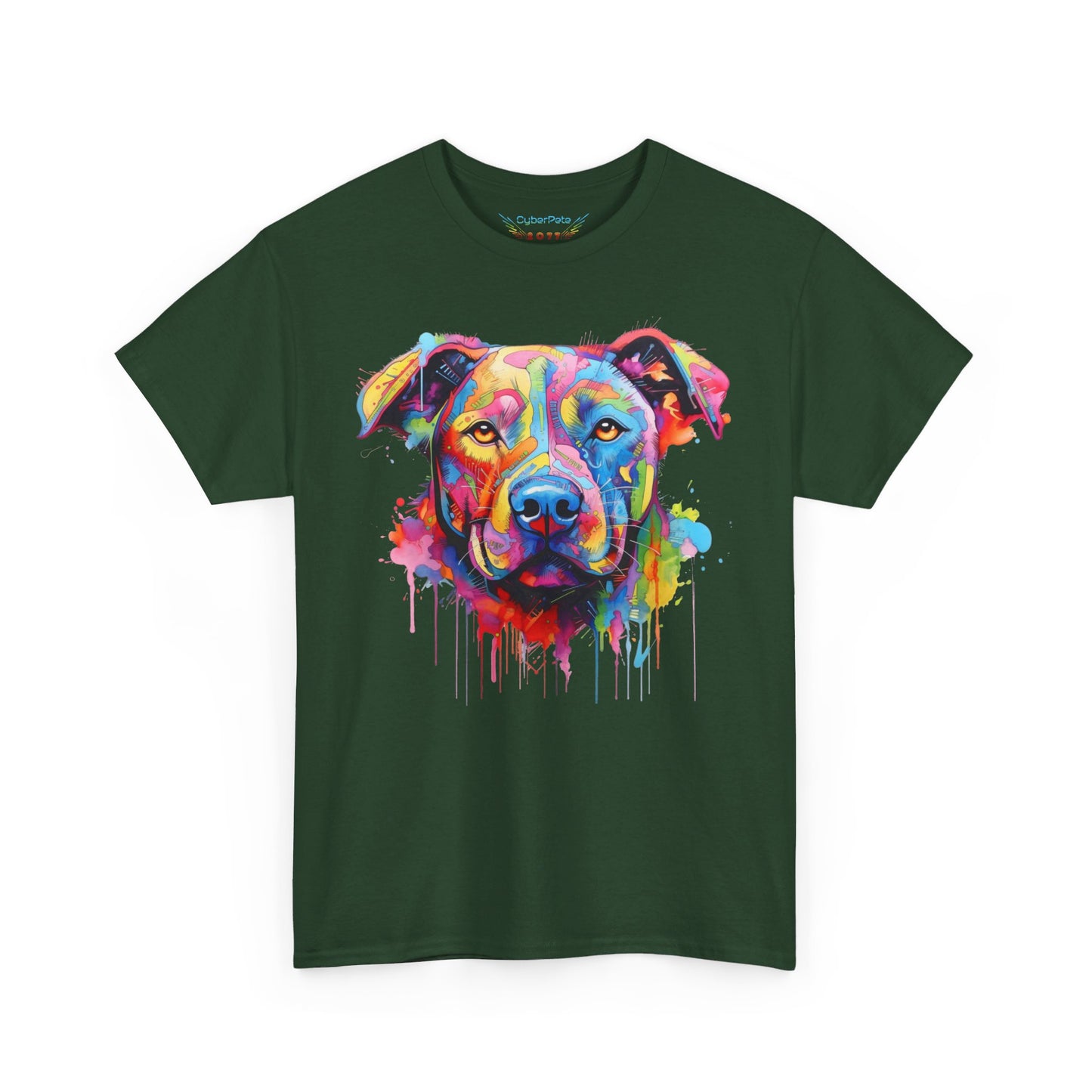 Graffiti Pitbull T-Shirt | T-shirt for street art and dog fans