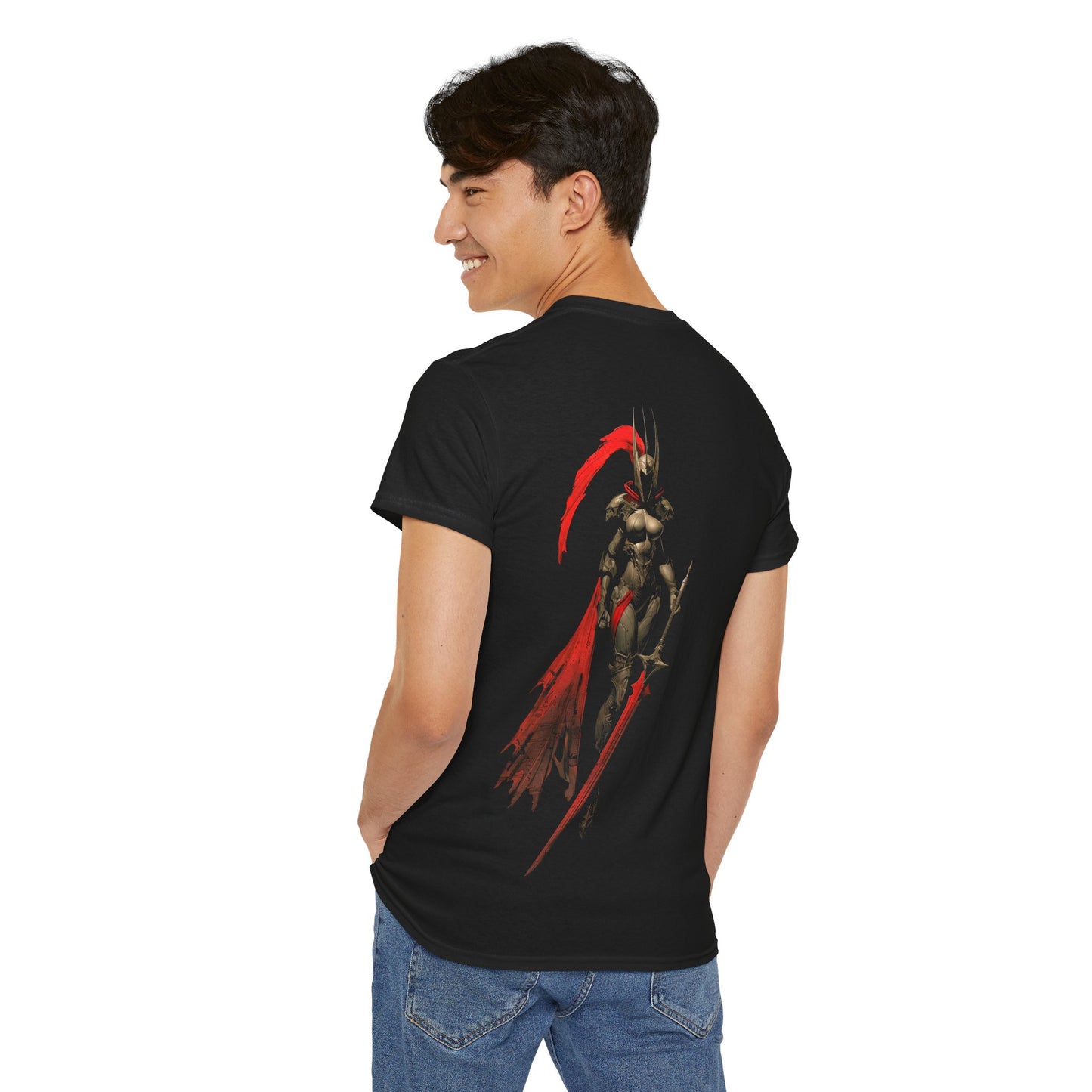 Dark Eldar Wych Rückenmotiv | T-Shirt für Gamer und Warhammer 40k Fans