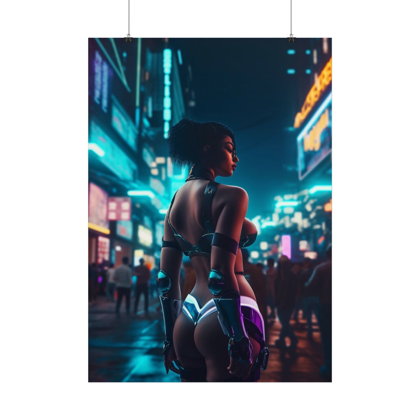 Cyberpunk Poster | Cyberpunk Night Beauty