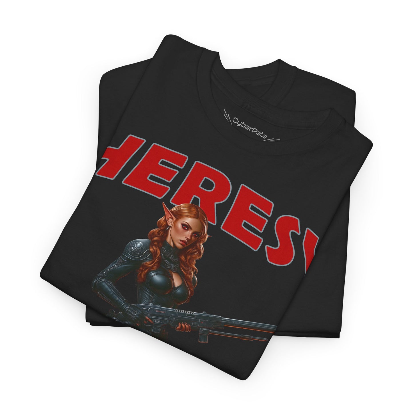 HERESY! – Dark Eldar Wych | T-Shirt für Gamer und Warhammer 40k Fans