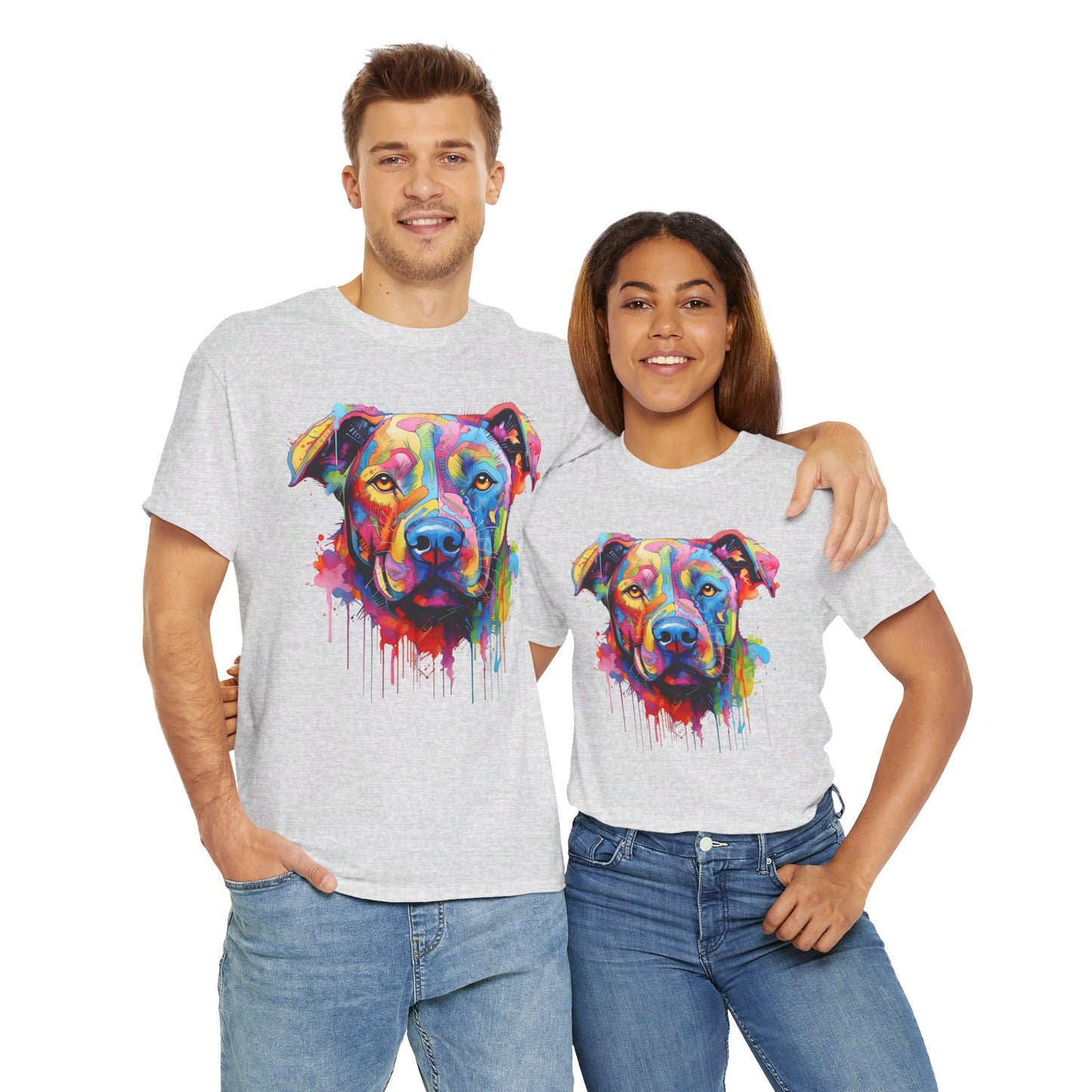 Graffiti Pitbull T-Shirt | T-shirt for street art and dog fans