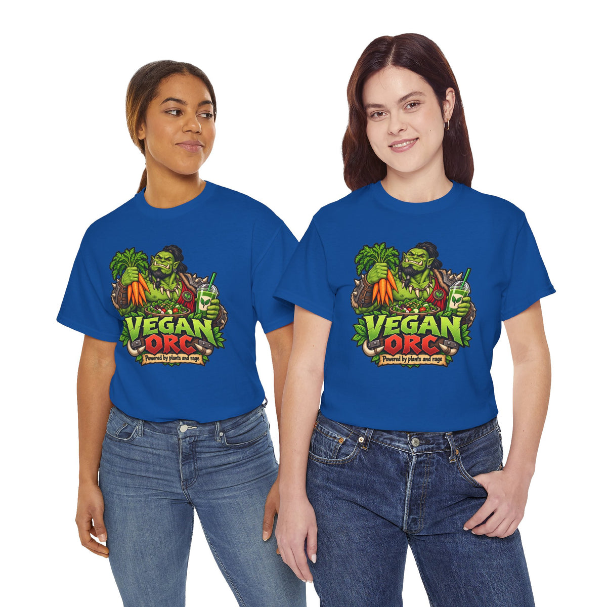 Vegan Orc T-Shirt | Geschenk für Veganer und Kraftsportler