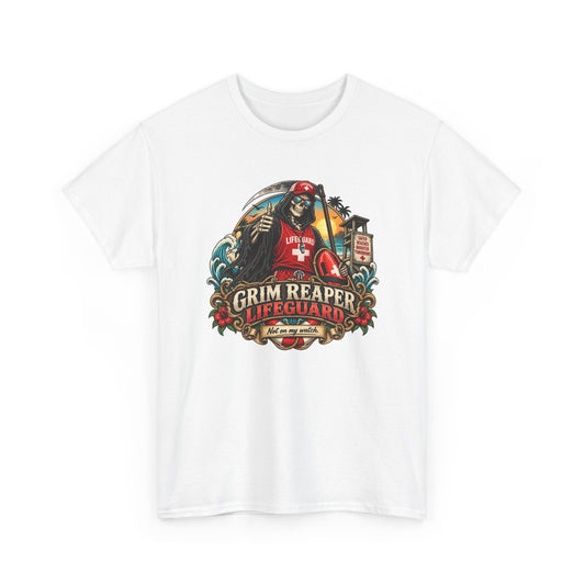 Grim Reaper Lifeguard T-Shirt | Lustiges Shirt für Rettungsschwimmer