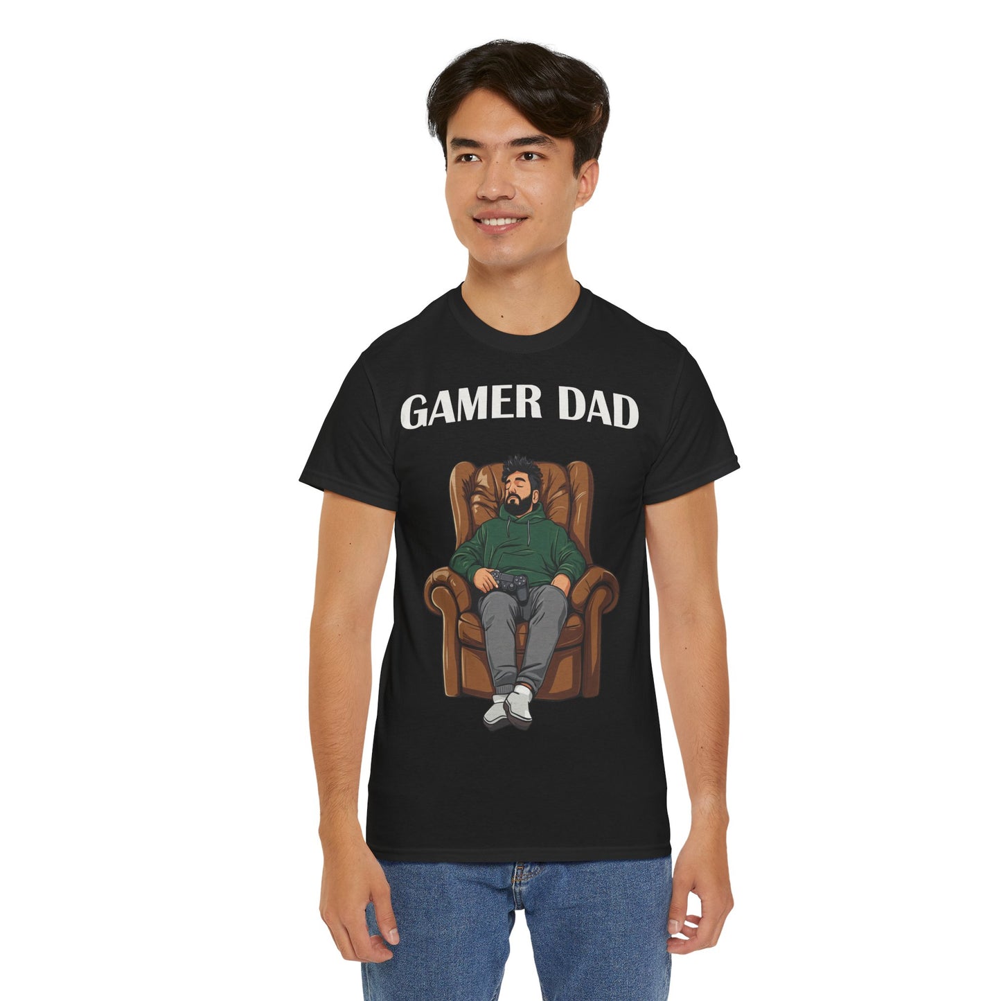 GAMER DAD T-Shirt PS5 | Lustiges Geschenk für Gamer Väter
