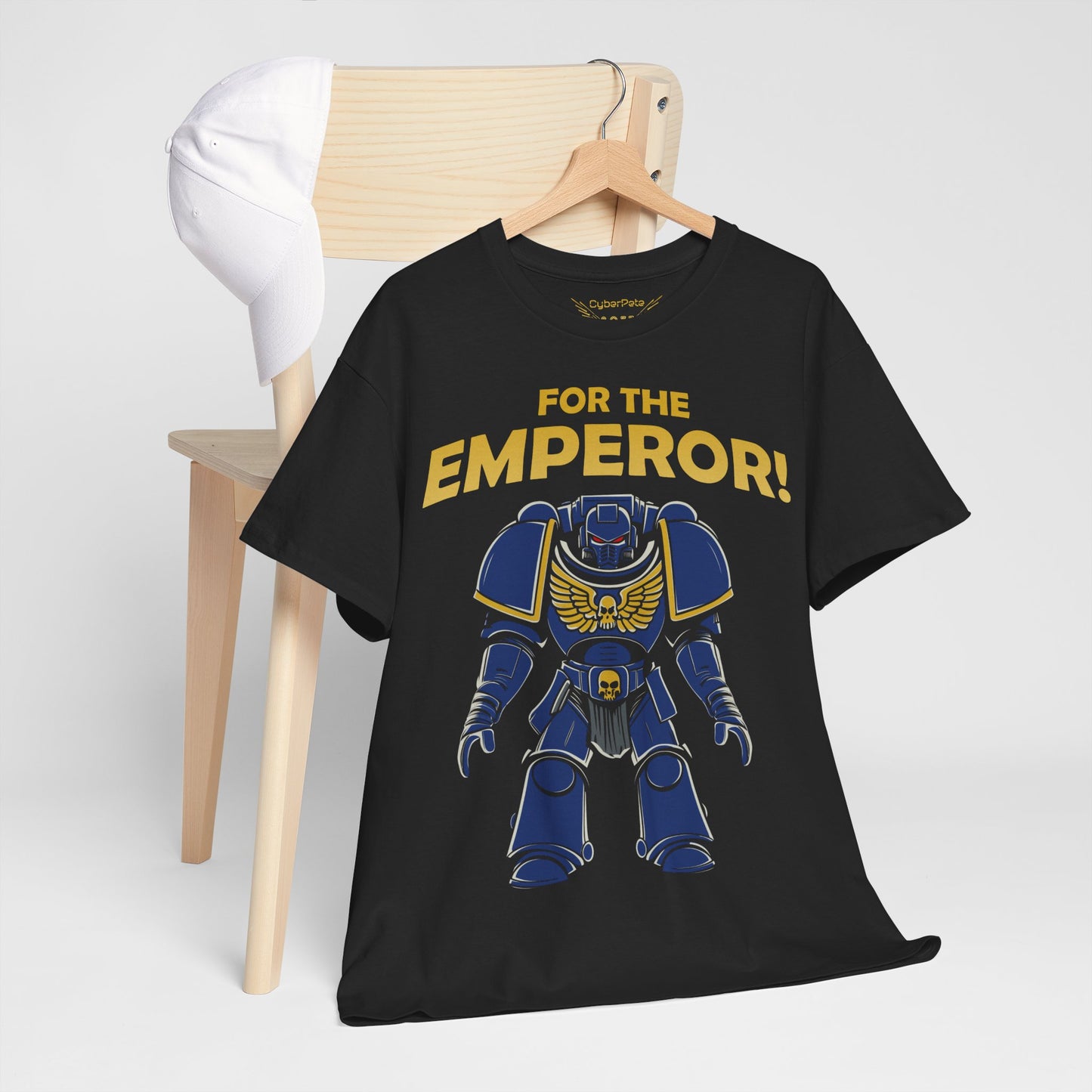 Space Marine T-Shirt – FOR THE EMPEROR! | T-Shirt für Gamer und Warhammer 40k Fans