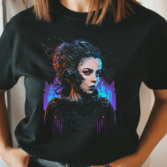 Cyber Sweety T-Shirt | T-shirt for gamers and cyberpunk fans