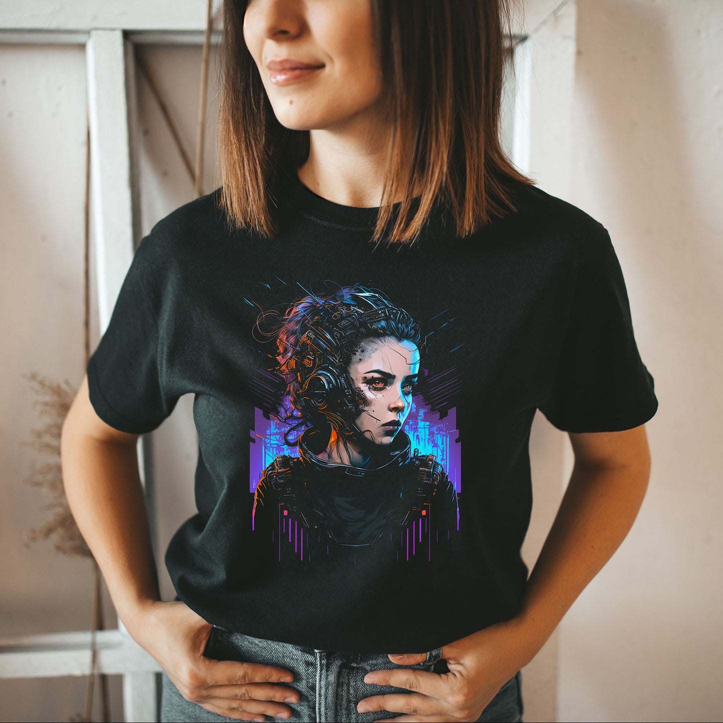 Cyber Sweety T-Shirt | T-shirt for gamers and cyberpunk fans