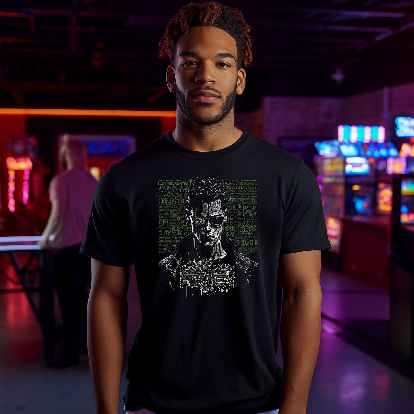 Hacker Guy T-Shirt | T-shirt for gamers and cyberpunk fans