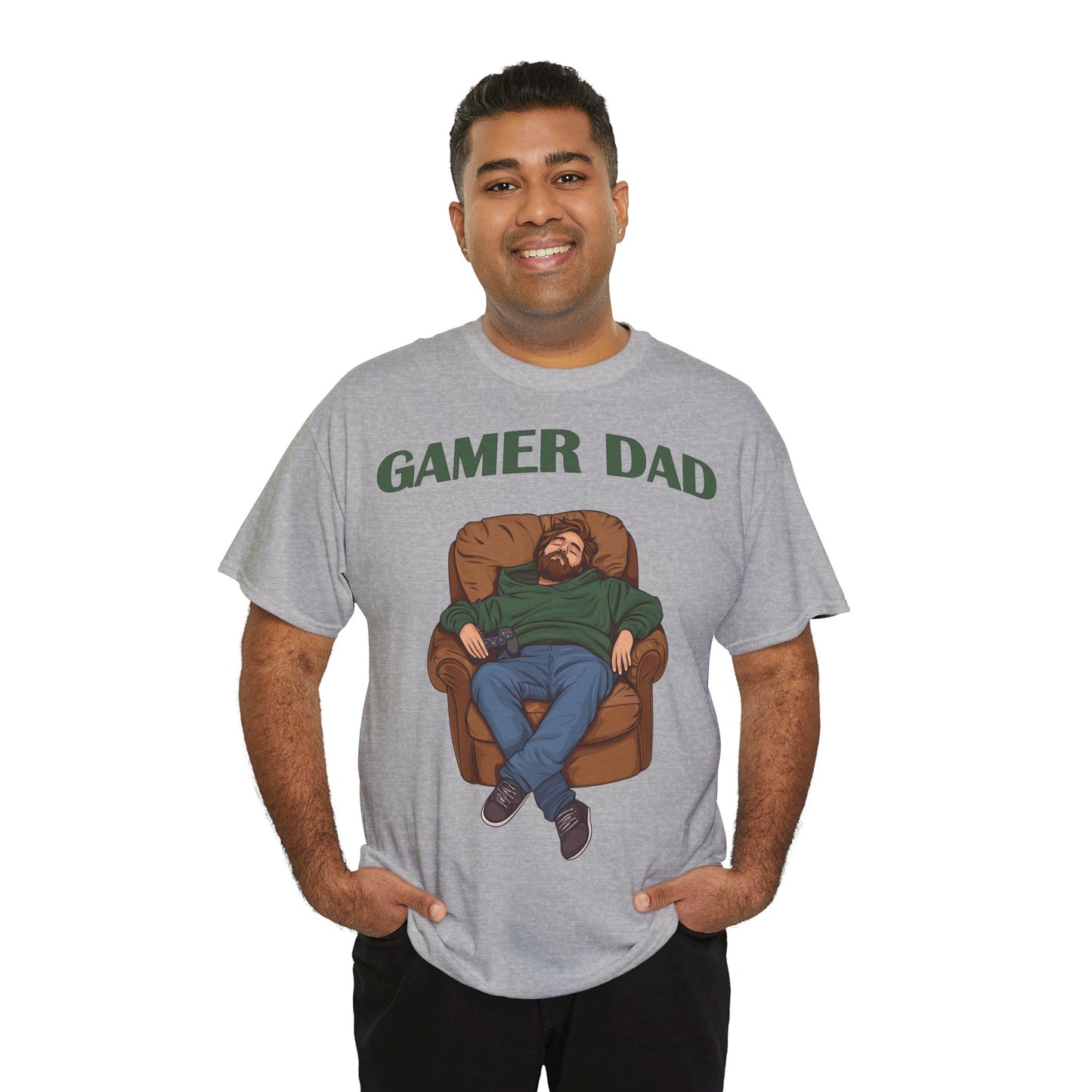 GAMER DAD T-Shirt PS4 | Lustiges Geschenk für Zocker-Väter
