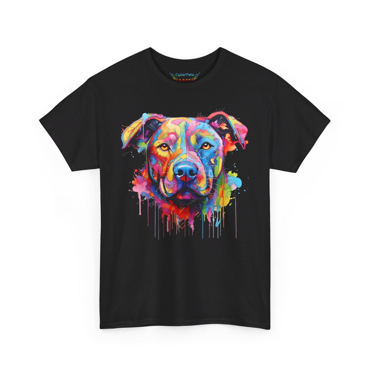 Graffiti Pitbull T-Shirt | T-shirt for street art and dog fans