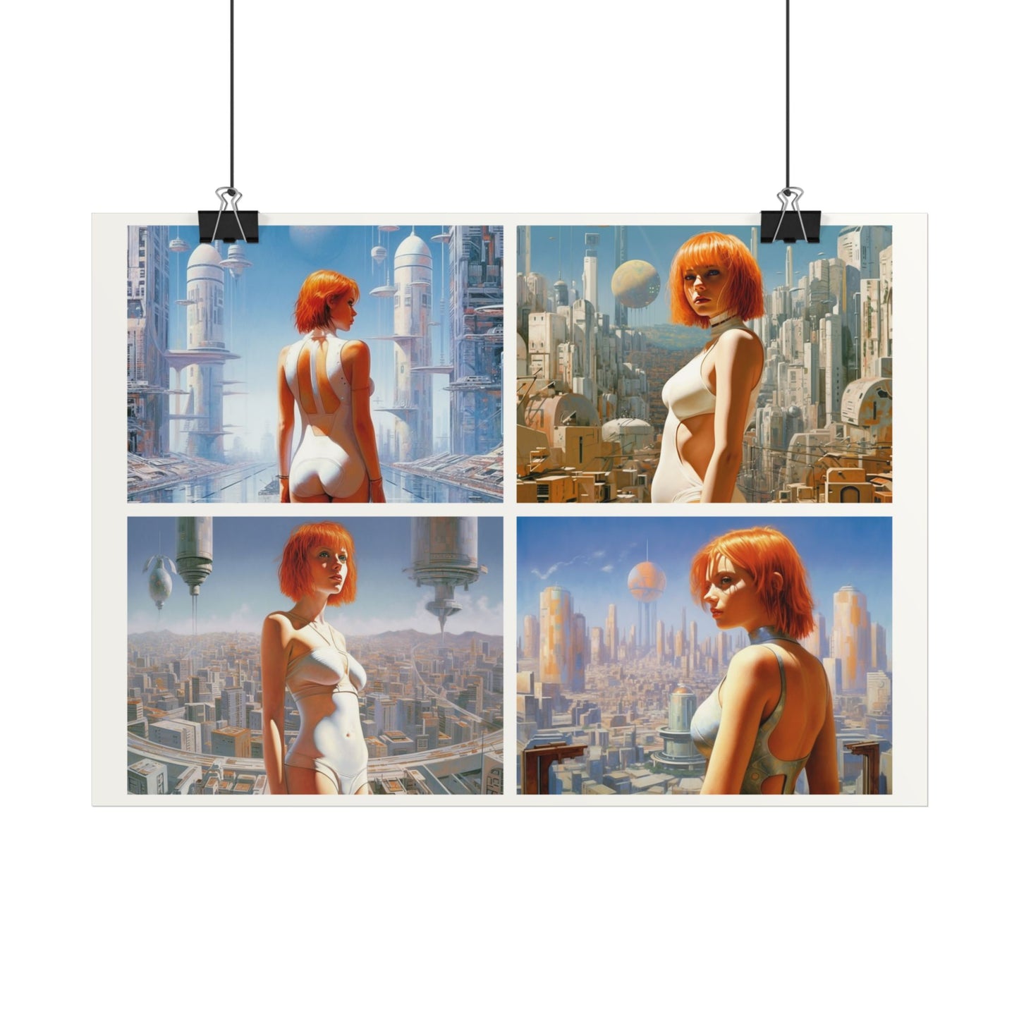 Retro Sci-Fi Beauty | Poster für Fans von 70s Retro-Sci-Fi