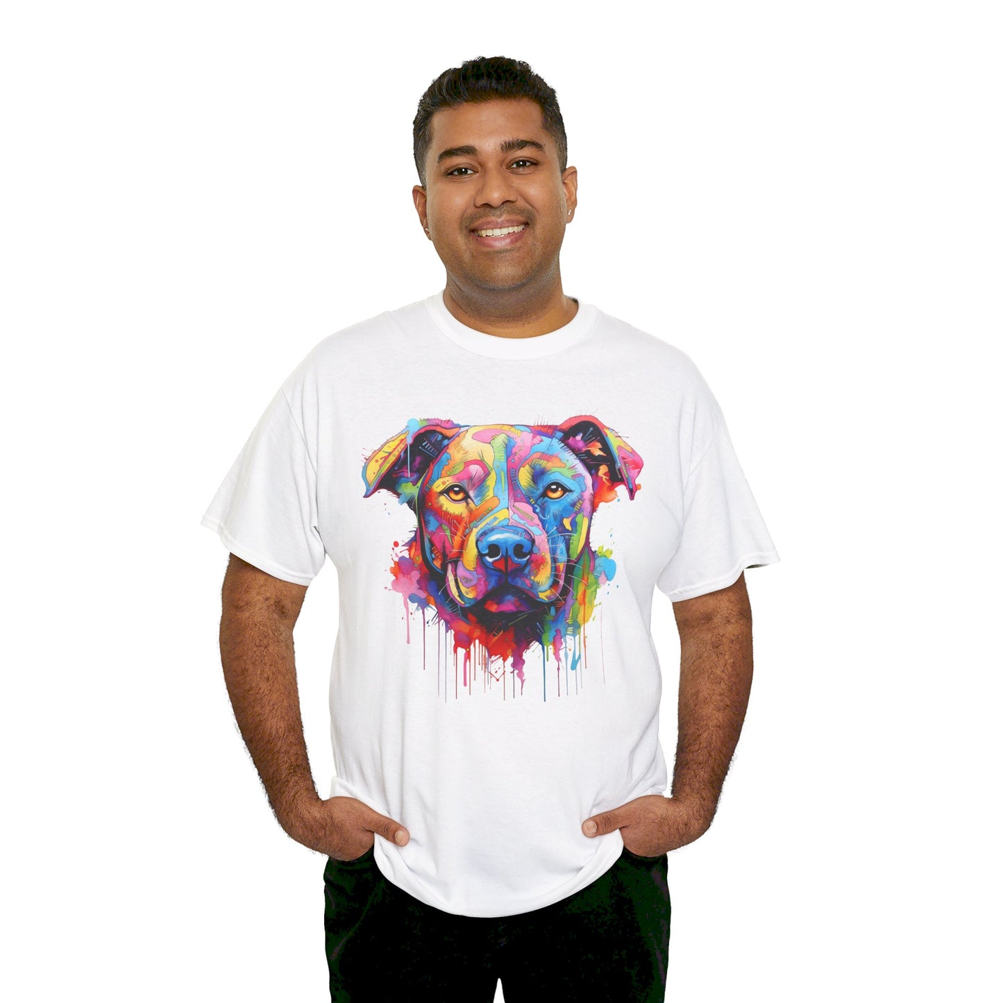 Graffiti Pitbull T-Shirt | T-shirt for street art and dog fans