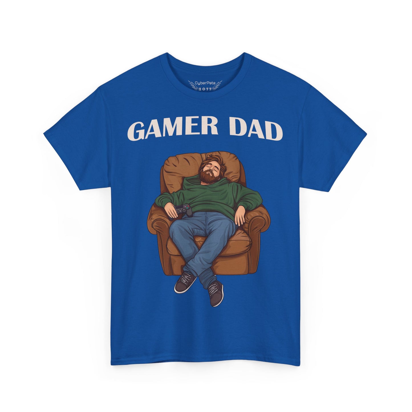 GAMER DAD T-Shirt PS4 | Lustiges Geschenk für Zocker-Väter