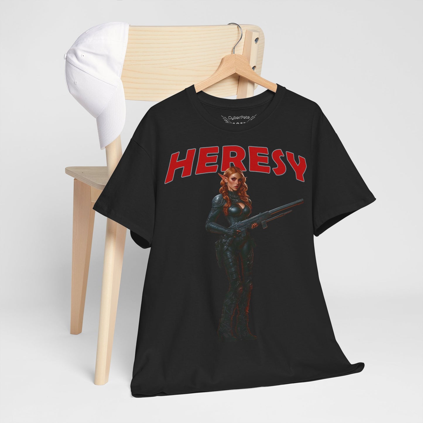 HERESY! – Dark Eldar Wych | T-Shirt für Gamer und Warhammer 40k Fans
