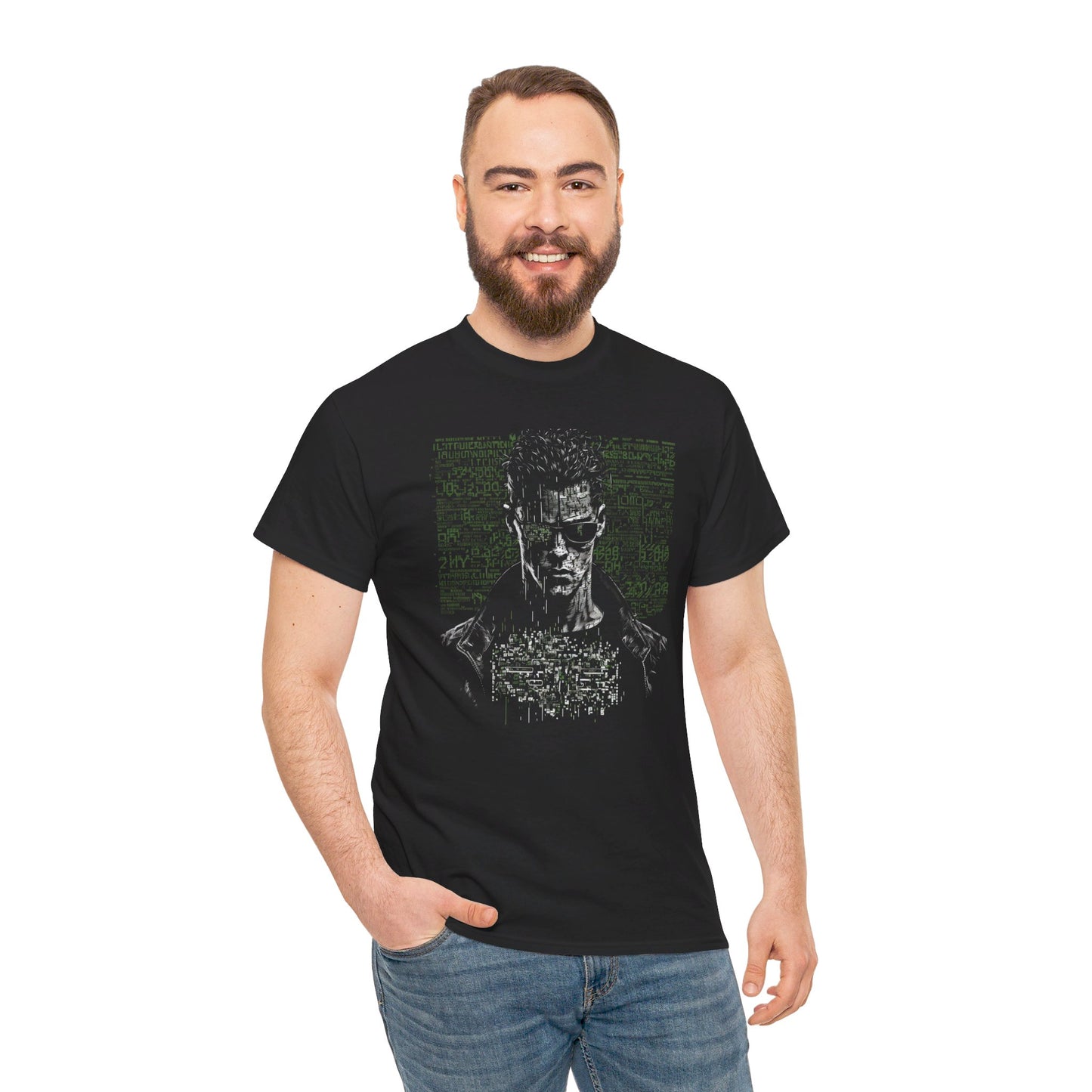 Hacker Guy T-Shirt | T-shirt for gamers and cyberpunk fans