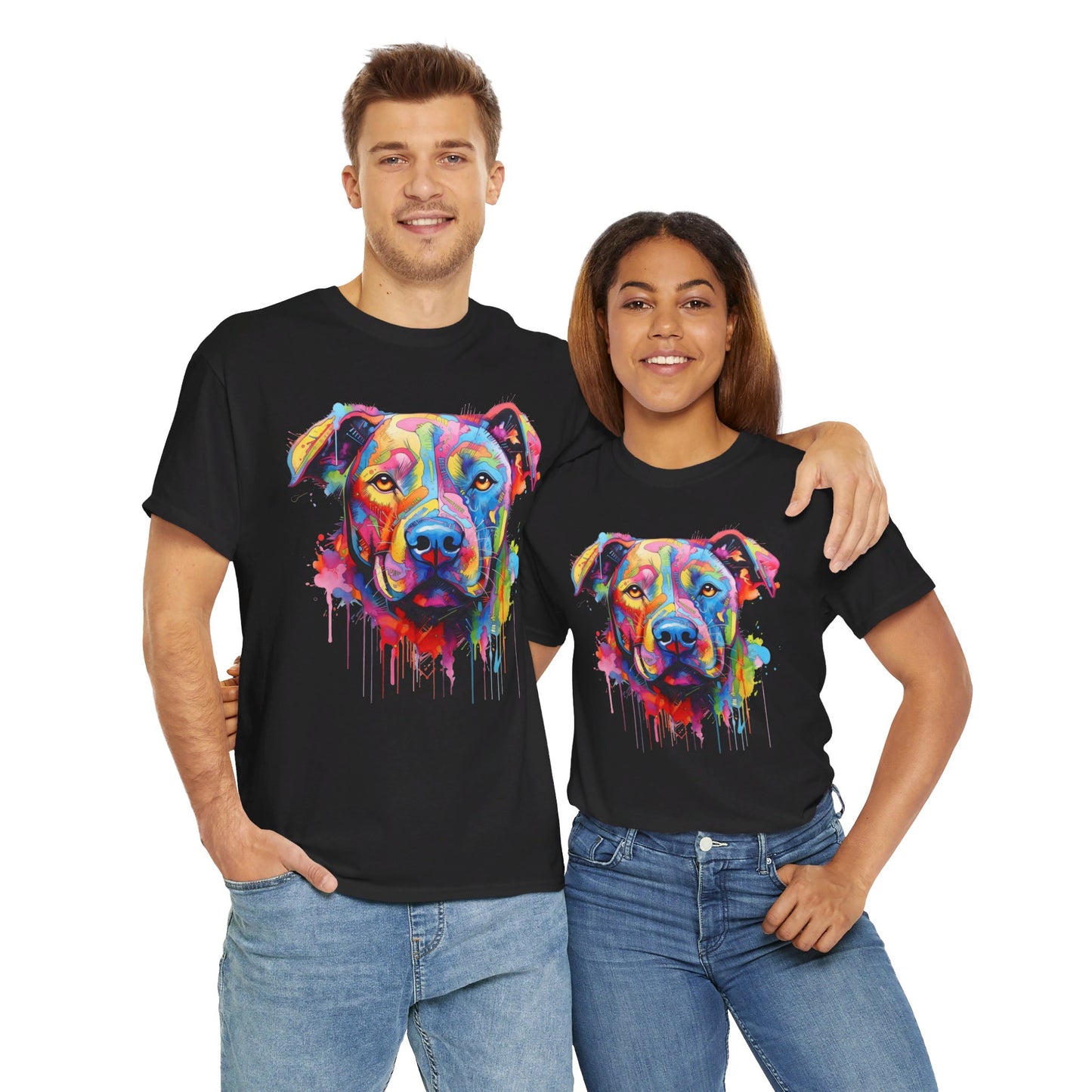 Graffiti Pitbull T-Shirt | T-shirt for street art and dog fans