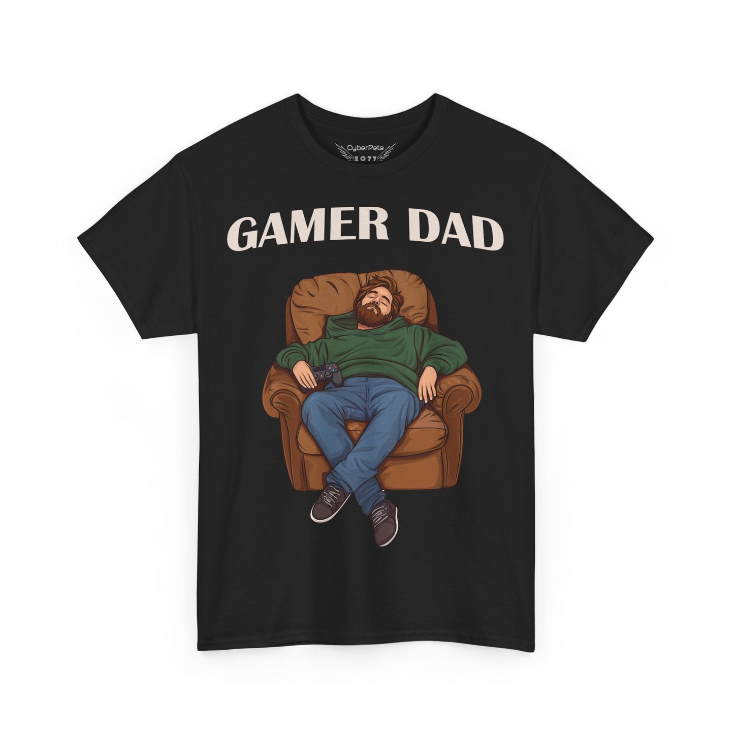 GAMER DAD T-Shirt PS4 | Lustiges Geschenk für Zocker-Väter