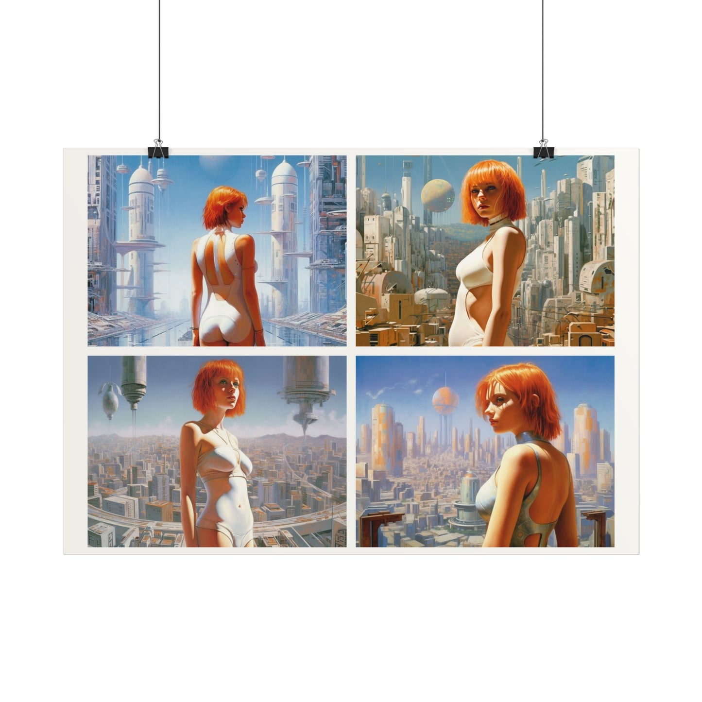 Retro Sci-Fi Beauty | Poster für Fans von 70s Retro-Sci-Fi