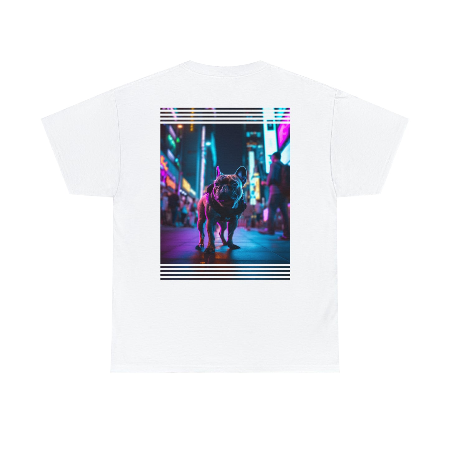 Cyberpunk Frenchie T-Shirt | French Bulldog T-Shirt