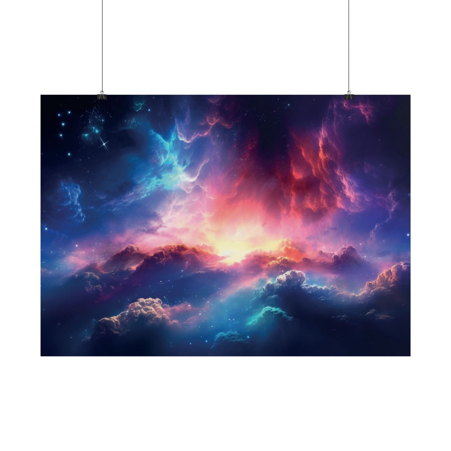 Mystischer Weltraum Poster | Poster für Sci-Fi Fans