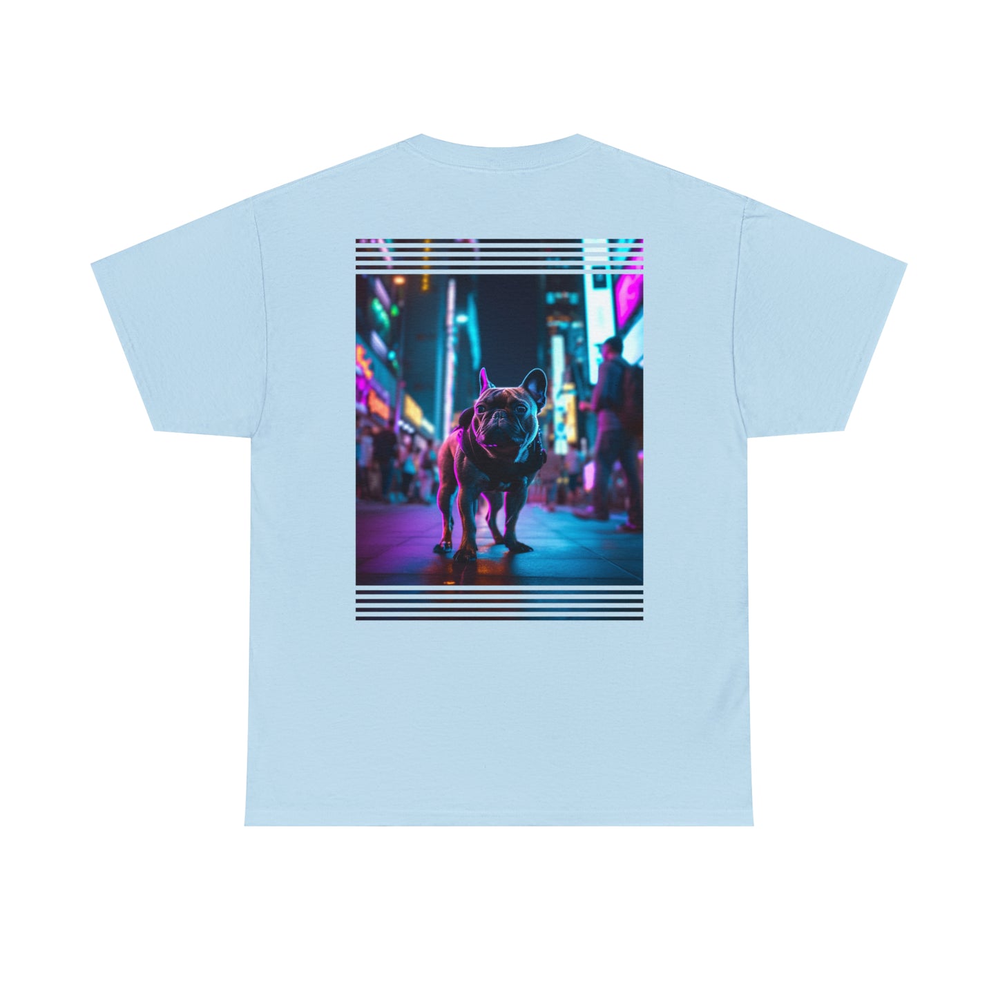 Cyberpunk Frenchie T-Shirt | French Bulldog T-Shirt