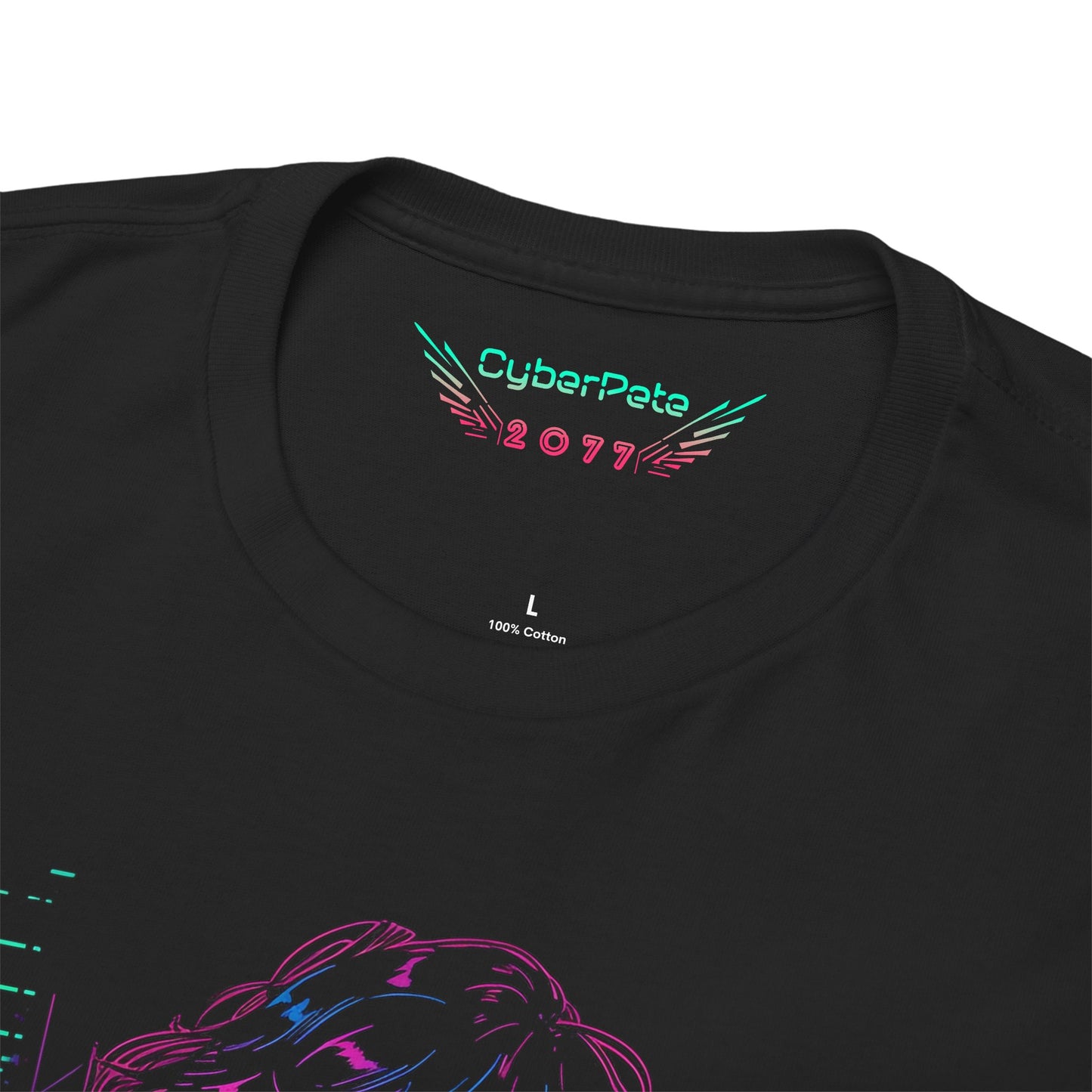 Cyberpunk Anime T-Shirt | Retro 80s Anime Girl
