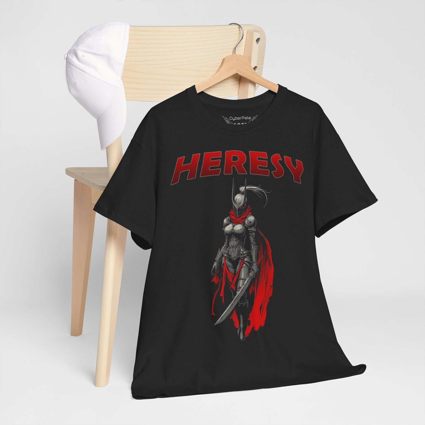 Dark Eldar Wych mit Schwert | T-Shirt für Gamer und Warhammer 40k Fans