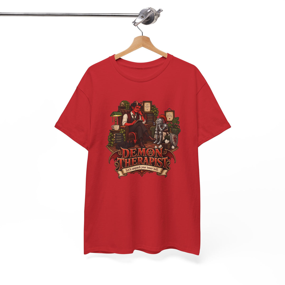 Demon Therapist T-Shirt | Lustiges Geschenk für Therapeuten