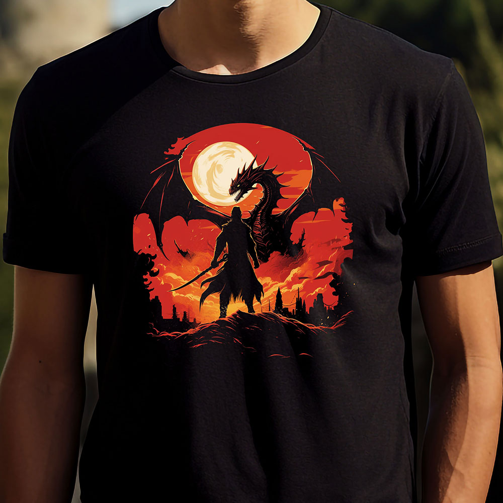 Dragon Hunter T-Shirt | T-shirt for gamers and fantasy fans