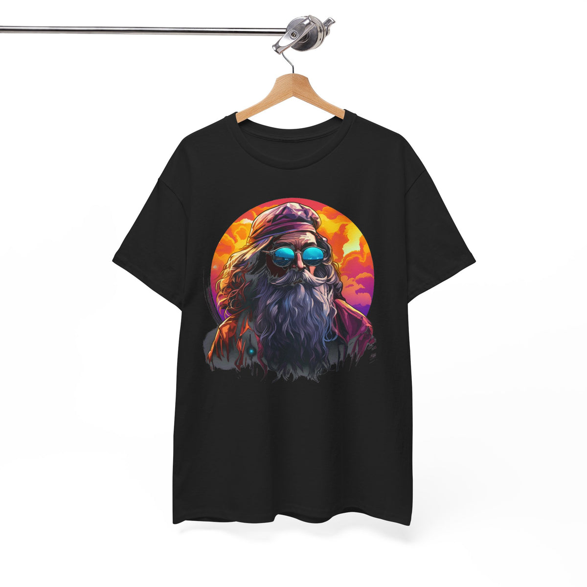 Retrowave Zauberer T-Shirt | T-Shirt für 80er Jahre und Magie Fans