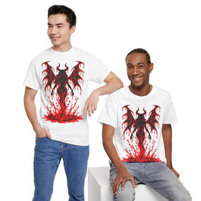 Crimson Succubus T-Shirt | Dämonin für Gothic und Halloween