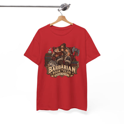 Barbarian Book Club T-Shirt | Lustiges Shirt für Leseratten