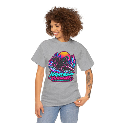 Nightshift Courier T-Shirt | Geschenk für Kuriere und Lieferfahrer