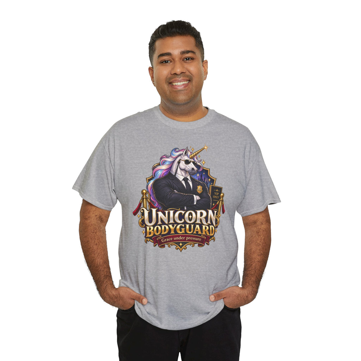 Unicorn Bodyguard T-Shirt | Geschenk für Security und Türsteher