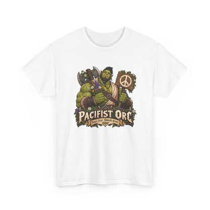 Pacifist Orc T-Shirt | Lustiges Fantasy Shirt mit friedlichem Ork