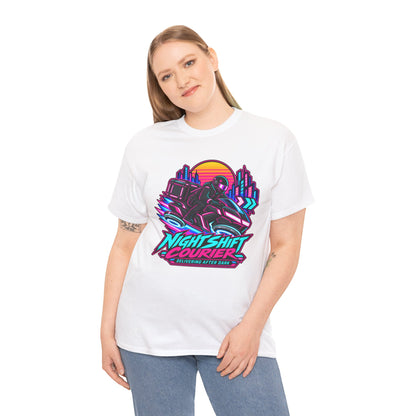Nightshift Courier T-Shirt | Geschenk für Kuriere und Lieferfahrer