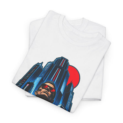 Endstufe Kapitalismus T-Shirt | Dystopie-Satire für Cyberpunk-Fans