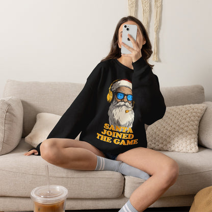 Santa Joined the Game Weihnachtspullover | Geschenk für Gamer
