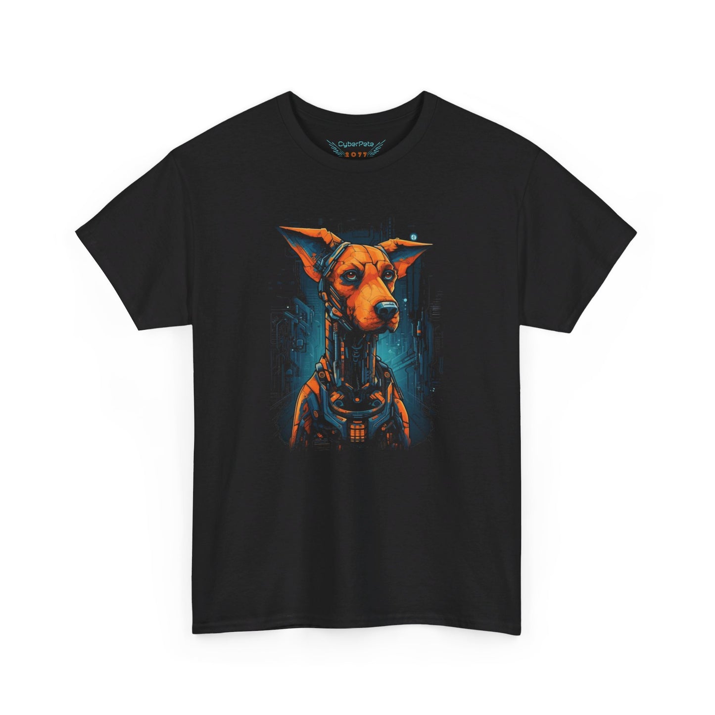 Robo Dogge T-Shirt | T-Shirt für Sci-Fi Fans und Hundeliebhaber