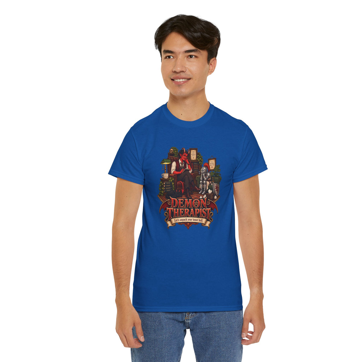 Demon Therapist T-Shirt | Lustiges Geschenk für Therapeuten