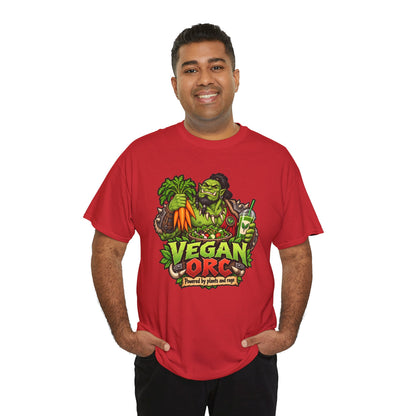 Vegan Orc T-Shirt | Geschenk für Veganer und Kraftsportler