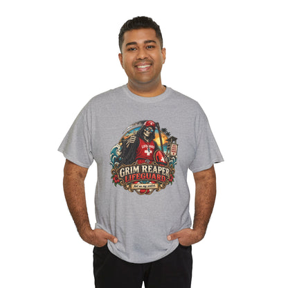 Grim Reaper Lifeguard T-Shirt | Lustiges Shirt für Rettungsschwimmer
