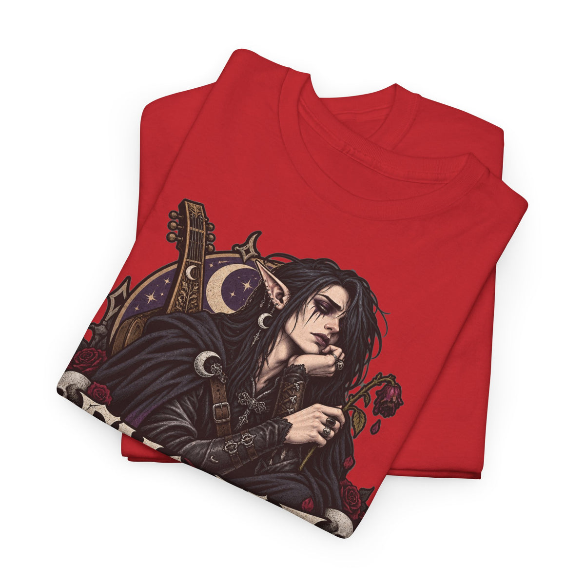 Emo Elf T-Shirt | Gothic-Geschenk für Emo- und Fantasy-Fans