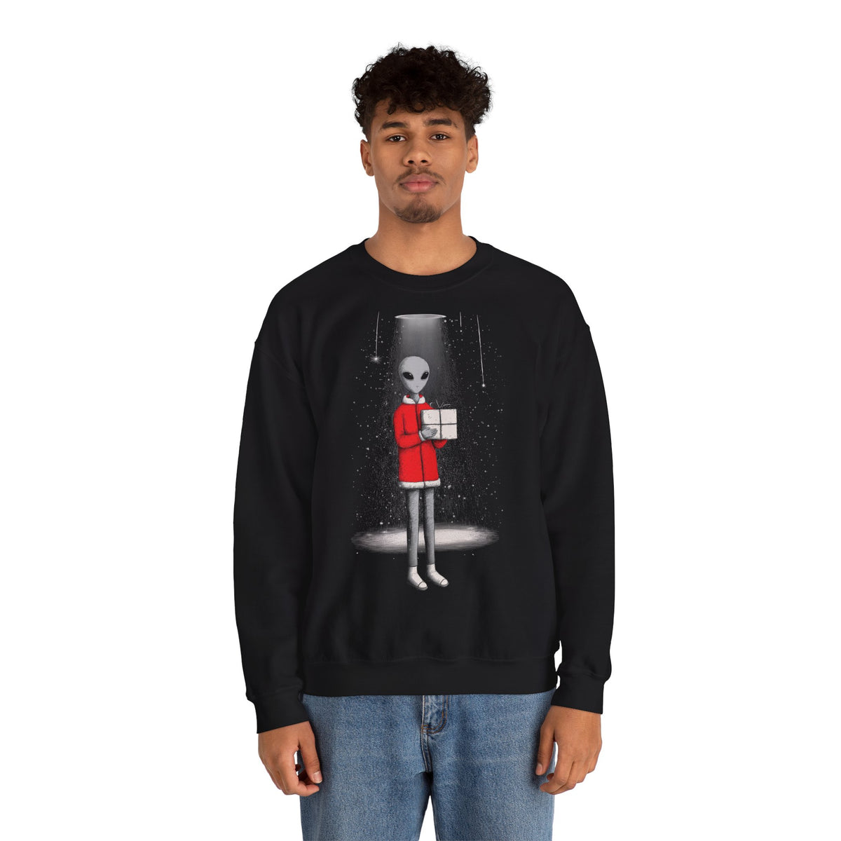 Silent Delivery Weihnachtspullover | Geschenk für Sci-Fi-Fans