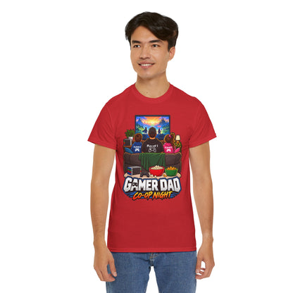 Gamer Dad Co-op Night T-Shirt | Geschenk für Papa von den Kindern