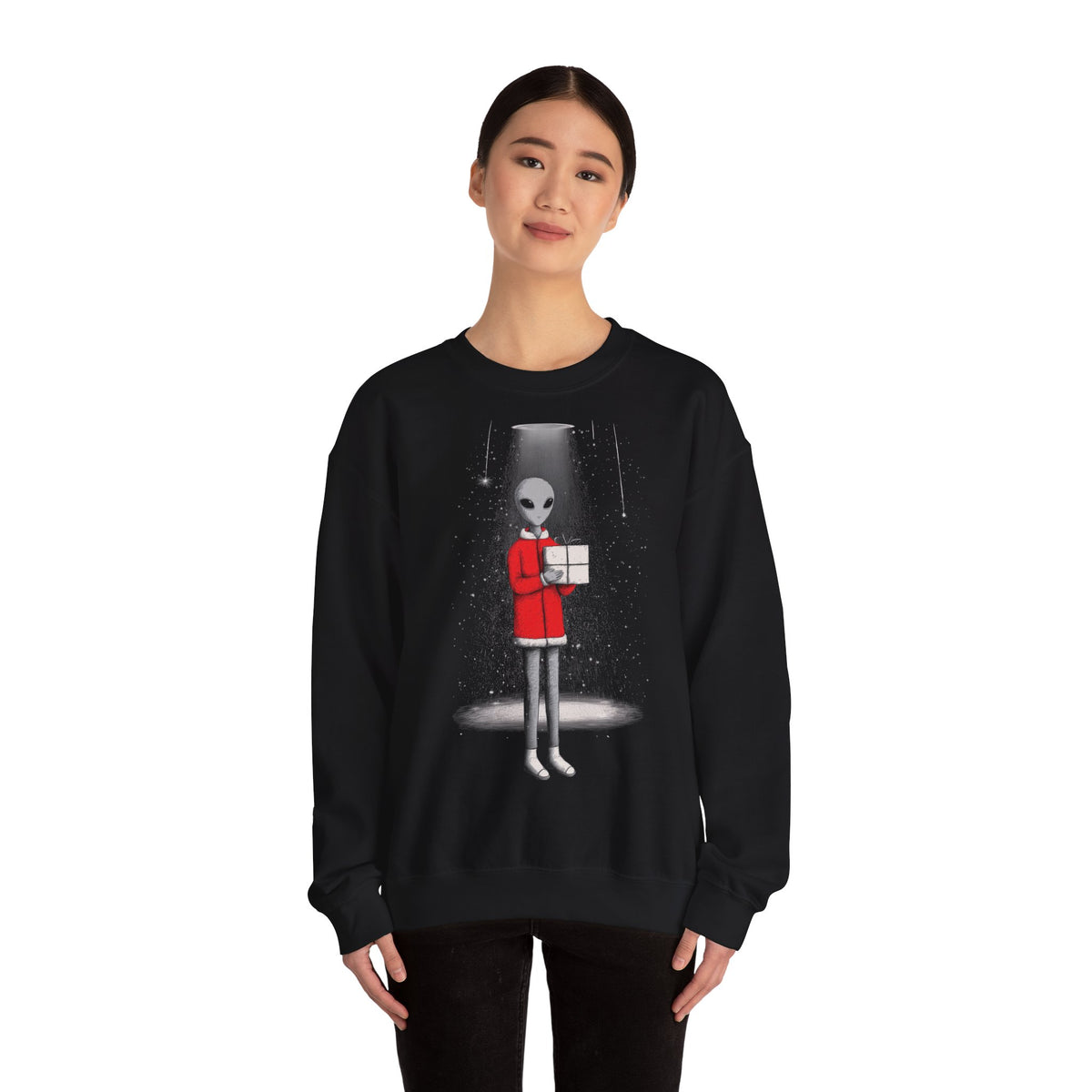 Silent Delivery Weihnachtspullover | Geschenk für Sci-Fi-Fans