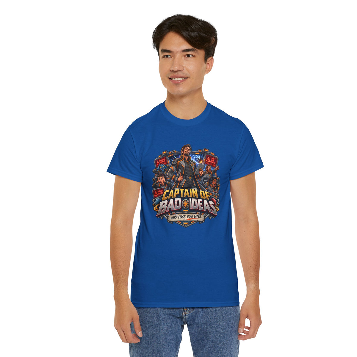 Captain of Bad Ideas T-Shirt | Geschenk für Chefs und Teamleiter