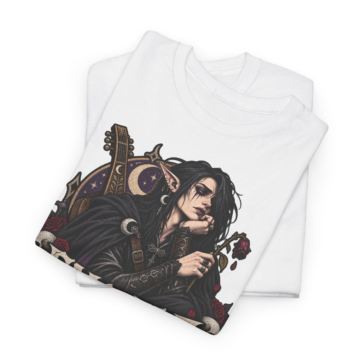 Emo Elf T-Shirt | Gothic-Geschenk für Emo- und Fantasy-Fans